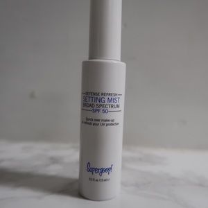 Supergoop!•Make-up Setting Mist•SPF 50• .05 oz